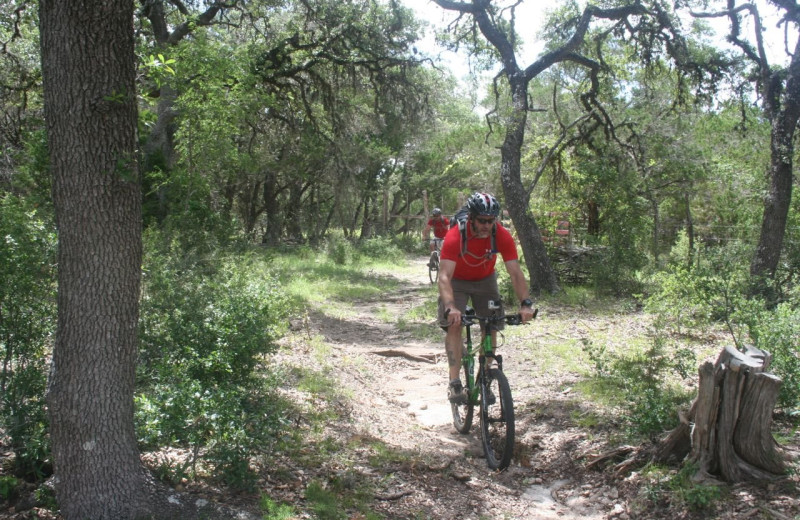 Biking at West 1077 Guest Ranch.