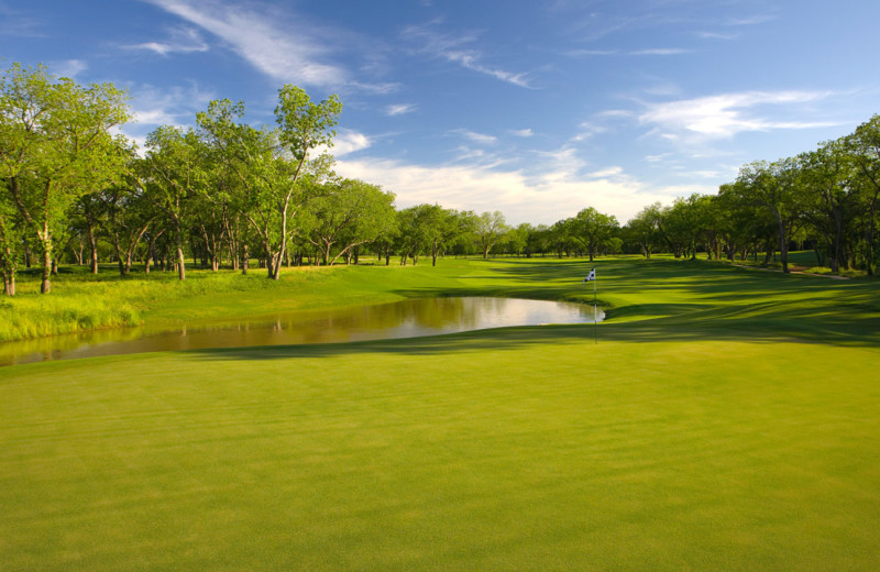Golf course at Hyatt Regency Lost Pines Resort and Spa.