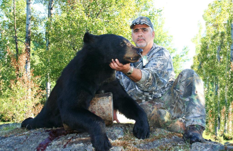 Hunting at Bay Wolf Camp.