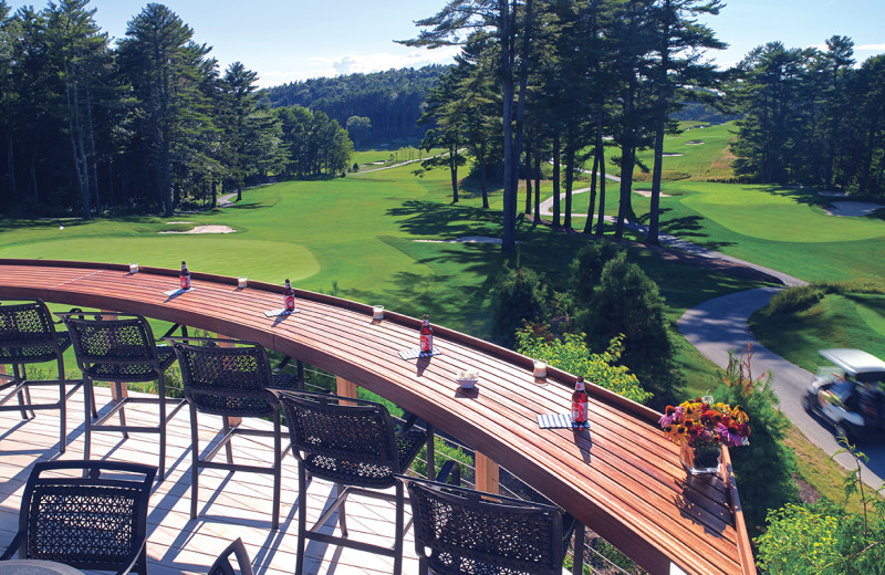 Golf course at Boothbay Harbor Oceanside Golf Resort.