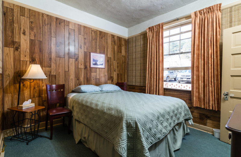 Guest room at Indian Hot Springs.