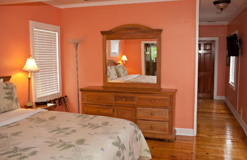 Guest room at Courtney's Place.