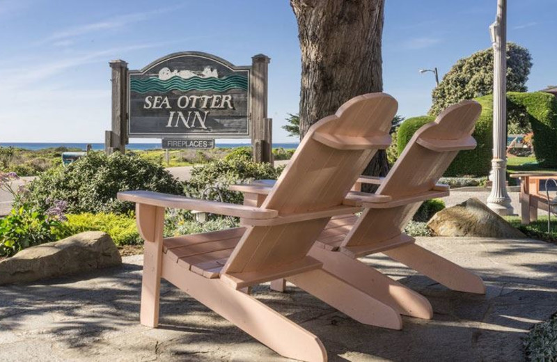 Relaxing at Sea Otter Inn.