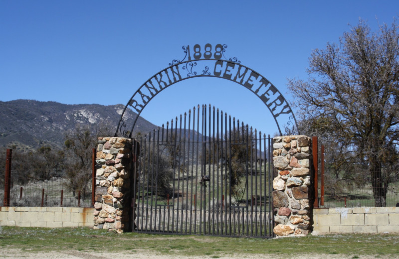 The historic Rankin Cemetery at Rankin Ranch.