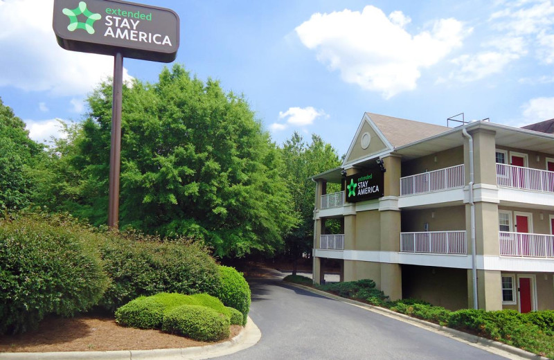 Exterior view of Extended Stay America Winston-Salem - Hanes Mall Blvd.