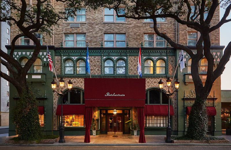 Exterior view of PontChartrain Hotel.