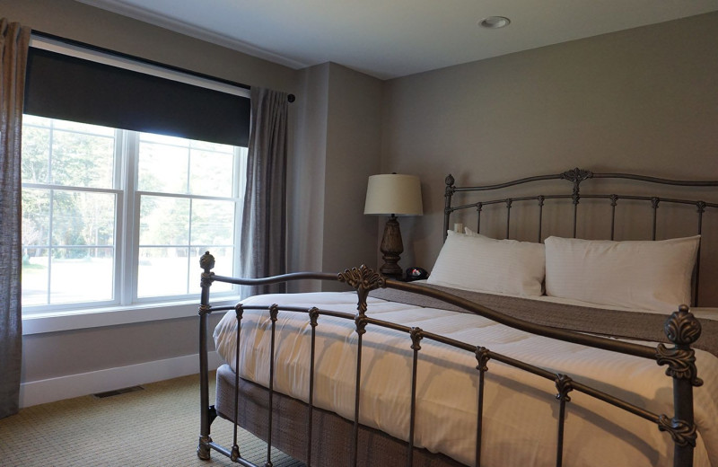Guest room at Woodloch Resort.
