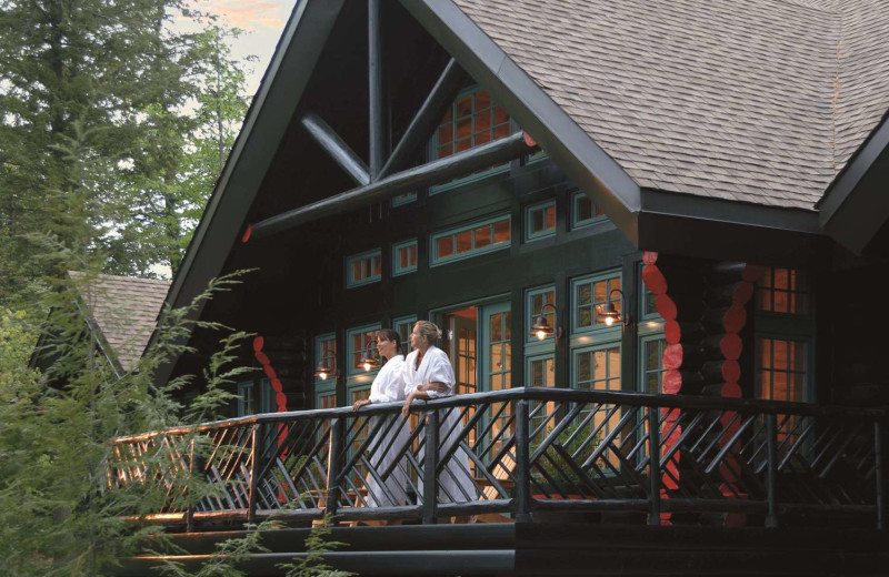 Spa at Fairmont Le Chateau Montebello.