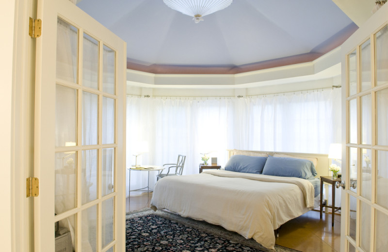 Guest bedroom at Inn On Columbia.