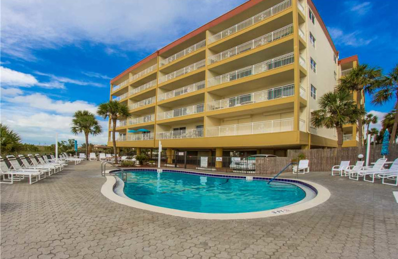 Rental pool at SunHost Resorts.