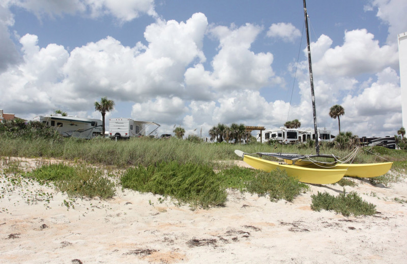 RV resort at Coral Sands Oceanfront Resort.