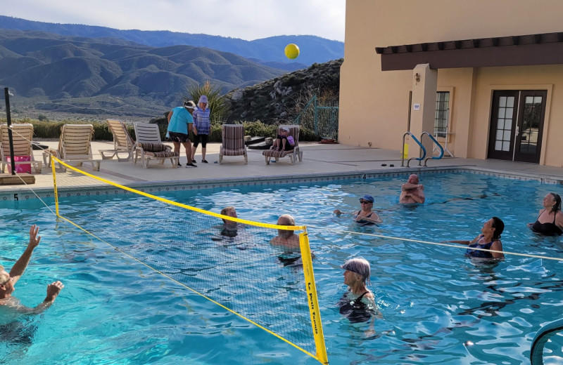 Outdoor pool at SKP Resort.