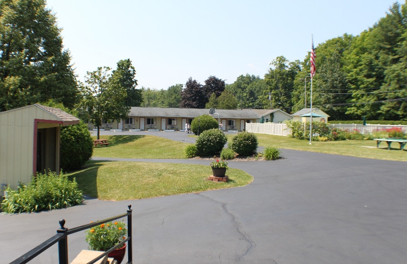 Exterior view of Capri Village Resort.