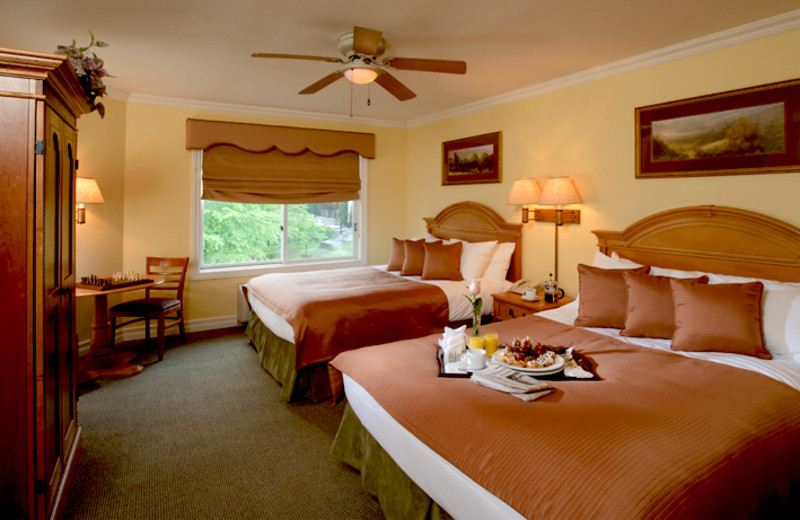 Guest room at Crystal Springs Resort.