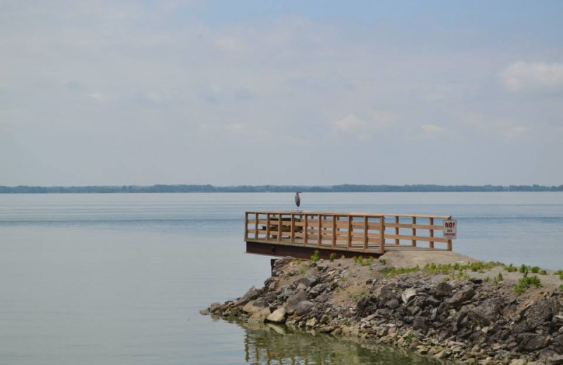 Lake view at South Beach Resort.