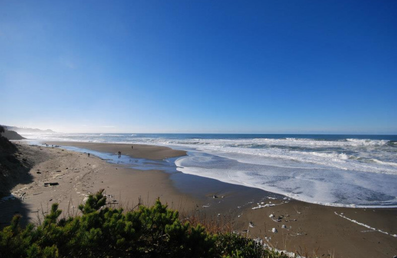 Beach at Admiral's Beach Retreat.