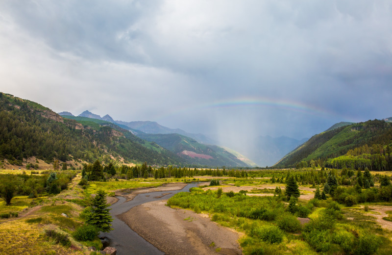 Enjoy breathtaking mountain views during your stay at Hotel Columbia