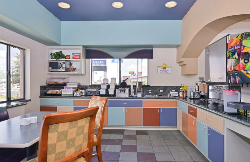 Breakfast at Best Western Plus King's Inn & Suites.