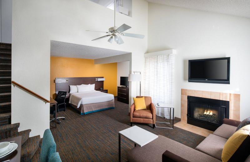 Guest room at Residence Inn by Marriott Long Beach.