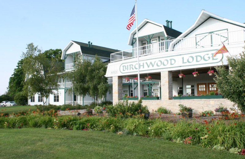 Exterior view of Birchwood Lodge.