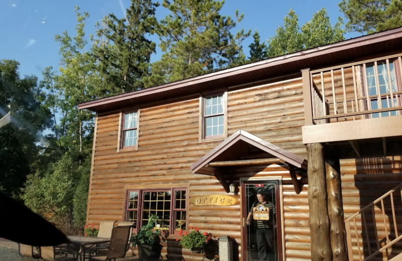 Exterior view of Little Wolf Resort.