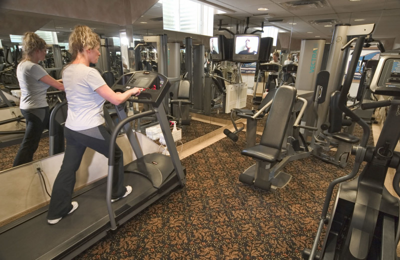 Fitness room at Stone Gate Inn.