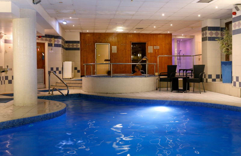 Indoor pool at Kilhey Court.