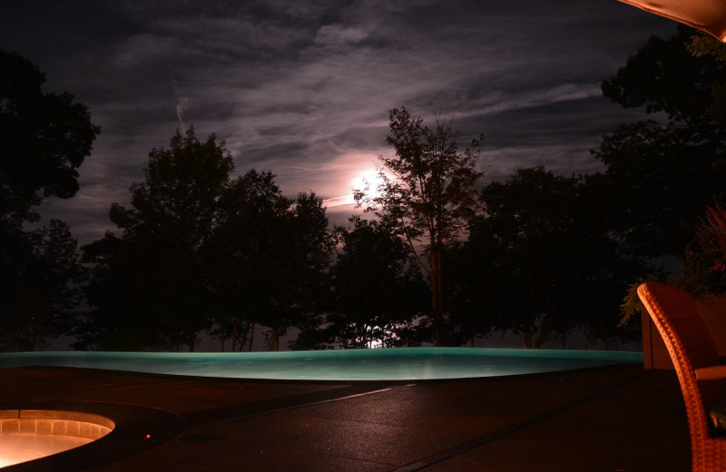 Outdoor pool at The Inn at Ocean's Edge.