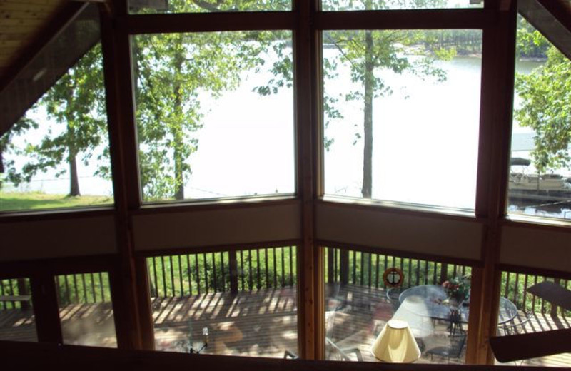 View cottage at Shawnee Bay Resort.