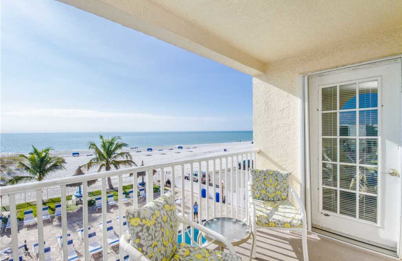 Rental balcony at Beach Place Condominiums.