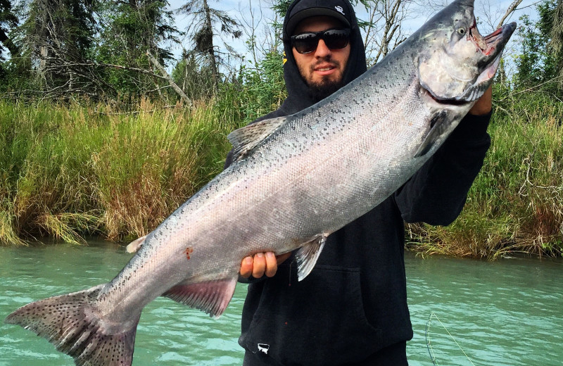 Fishing at Jimmie Jack's Alaska Fishing Lodges.