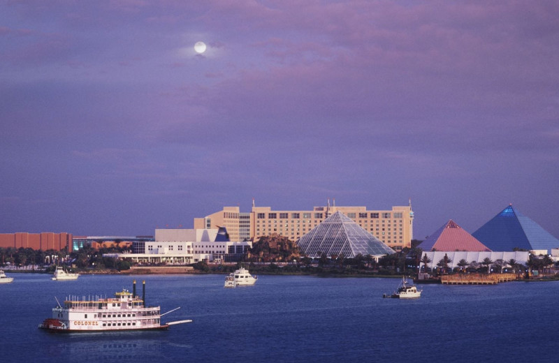 Exterior view of Moody Gardens Hotel Spa & Convention Center.