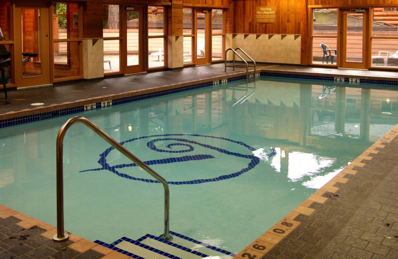 Indoor pool at Tigh-Na-Mara Resort.