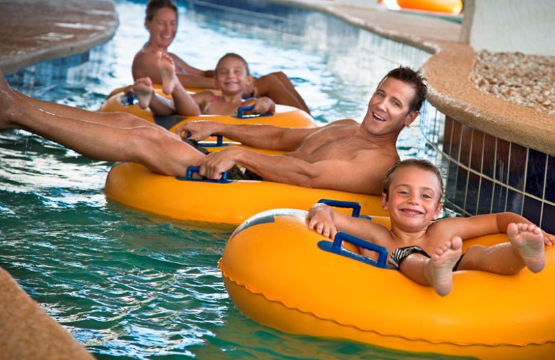 Lazy river at Sea Watch Resort.