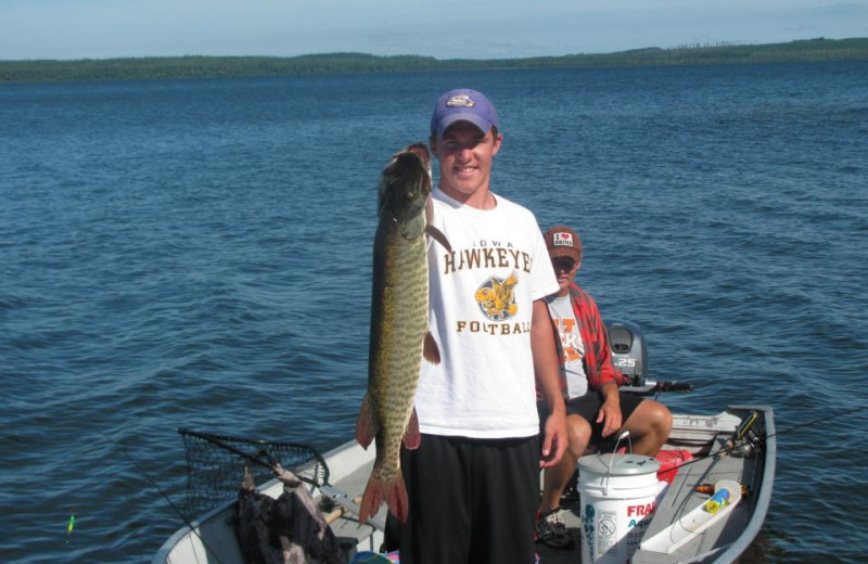 Fishing at Thaddeus Lake Lodge