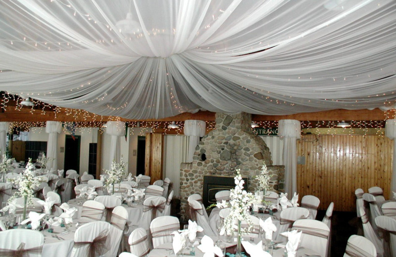 Wedding reception at Giants Ridge Golf and Ski Resort.