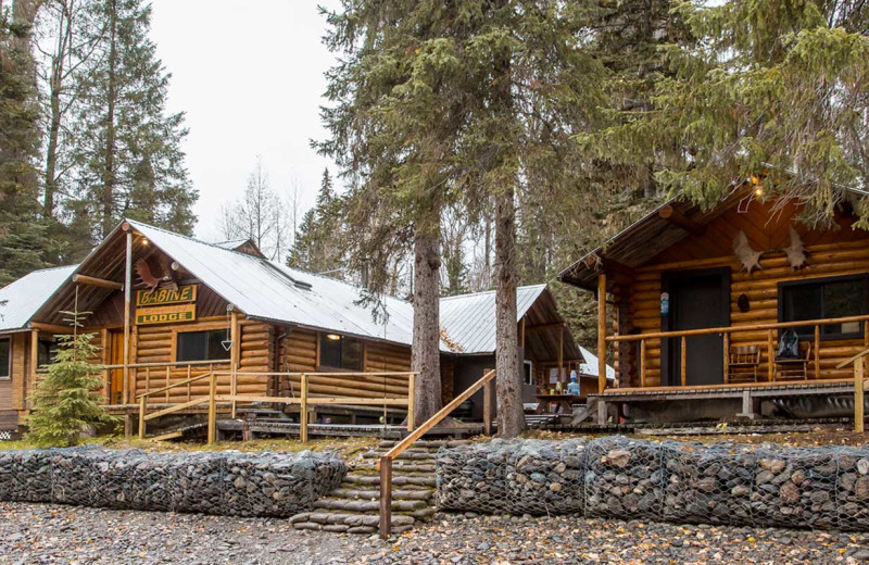 Exterior view of Babine Steelhead Lodge.