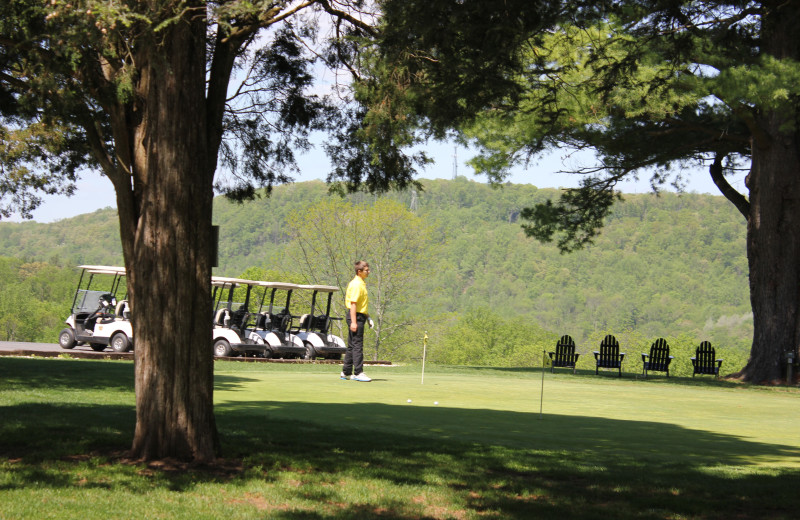 Golf course at Water Gap Country Club.