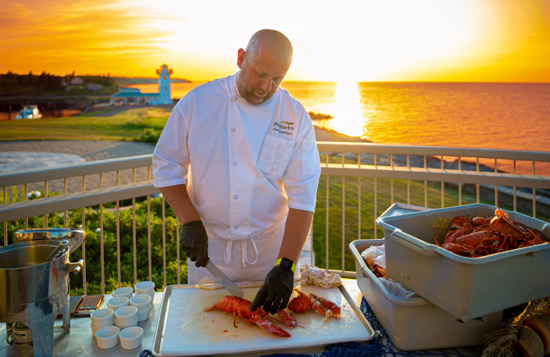 Dining at Fox Harb'r Resort.