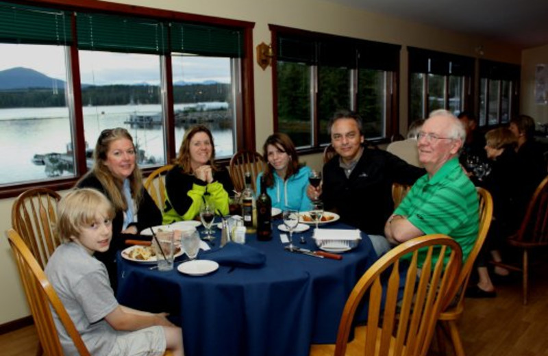 Dining at Shearwater Resort & Marina.