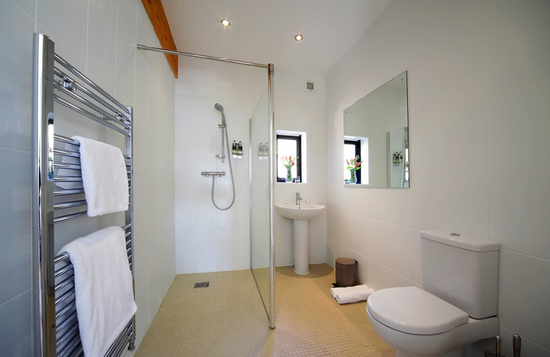 Cottage bathroom at Yorkshire Dales.