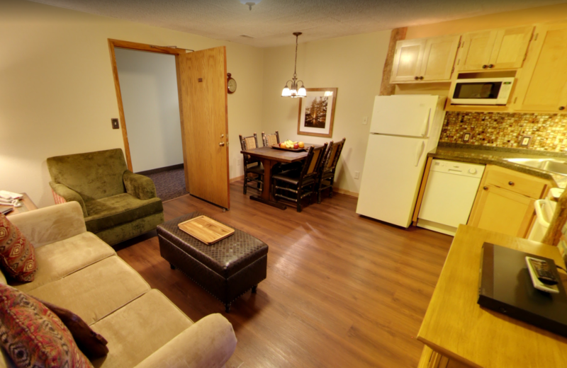 Guest room at Stoneridge Resort.