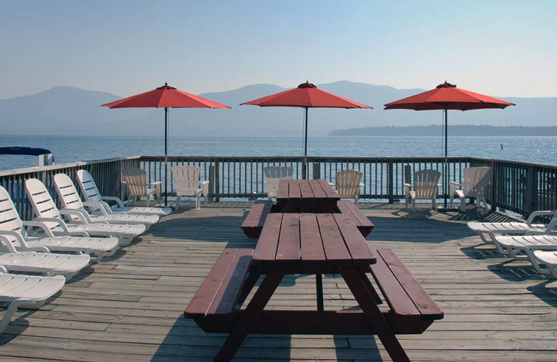 Sun deck at Flamingo Resort.