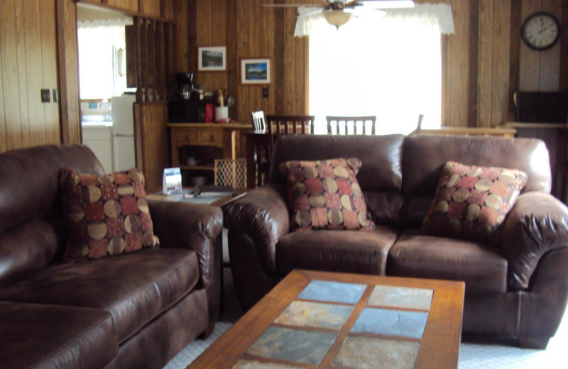 Suite interior at The Inn on Fall River.