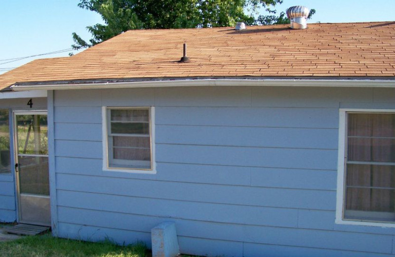 Cottage Exterior at Ridgecrest Resort 