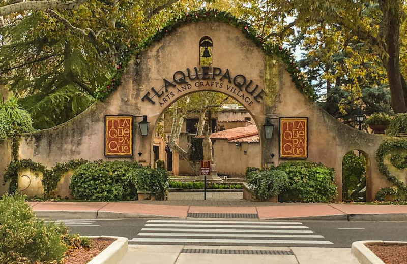 Tlaquepaque Arts & Crafts Village near Sky Rock Inn of Sedona.