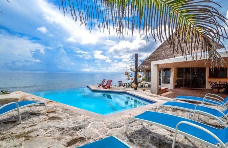 Rental pool at Casa Alux.