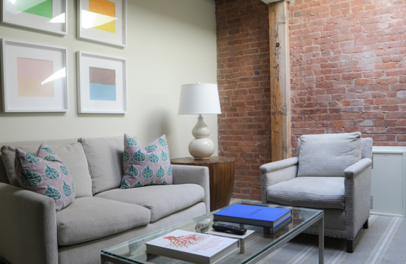 Guest room at Mill Street Inn.