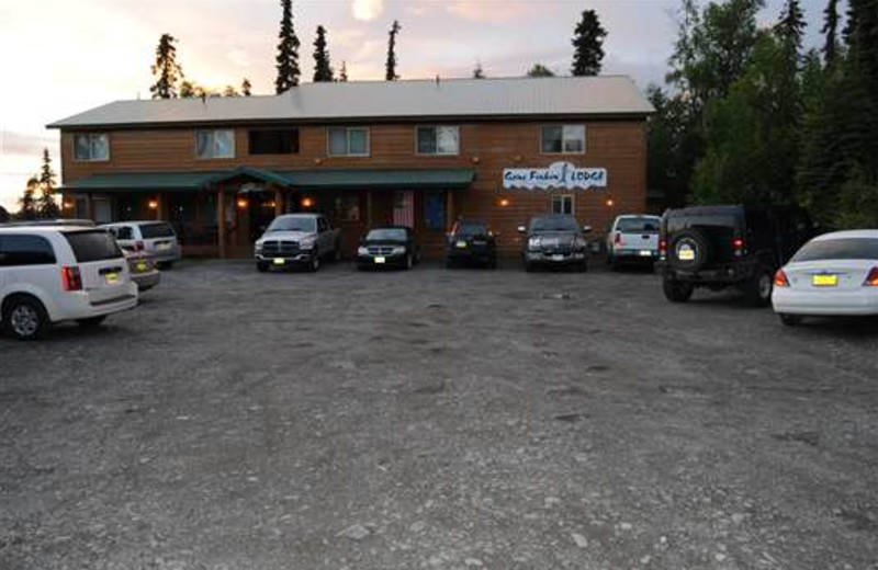 Exterior view of Gone Fishin' Lodge.