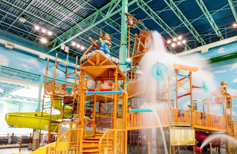 Indoor waterpark at Great Wolf Lodge - Wisconsin Dells.